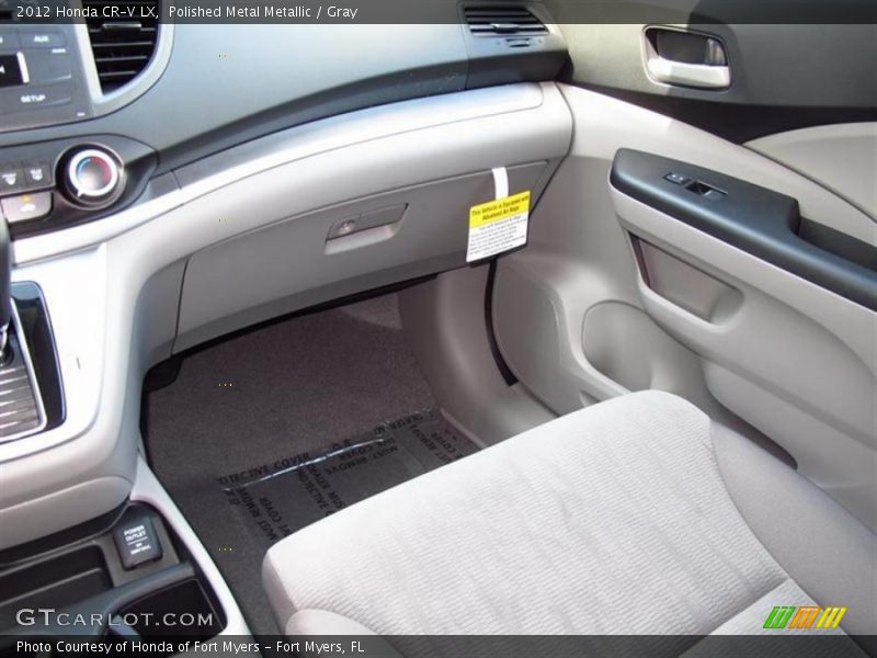 Polished Metal Metallic / Gray 2012 Honda CR-V LX