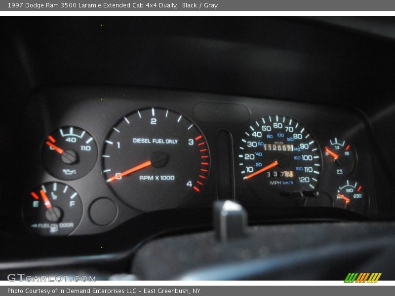  1997 Ram 3500 Laramie Extended Cab 4x4 Dually Laramie Extended Cab 4x4 Dually Gauges