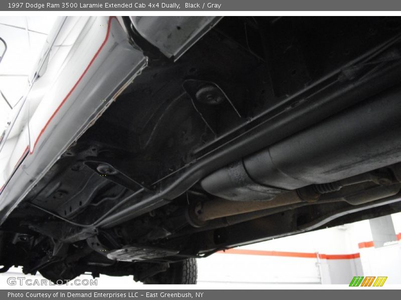 Undercarriage of 1997 Ram 3500 Laramie Extended Cab 4x4 Dually