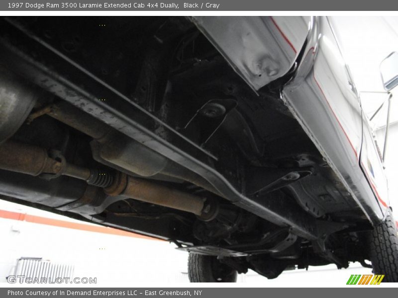 Undercarriage of 1997 Ram 3500 Laramie Extended Cab 4x4 Dually