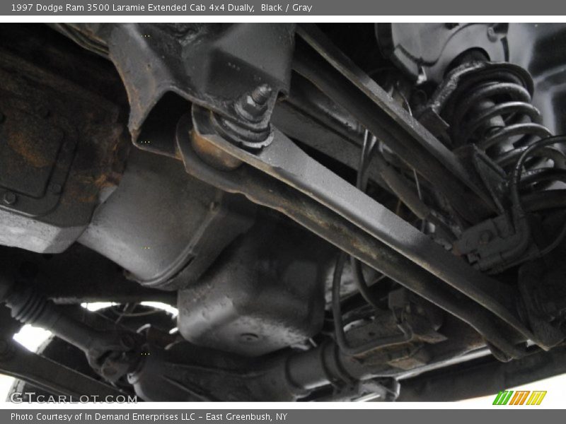 Undercarriage of 1997 Ram 3500 Laramie Extended Cab 4x4 Dually