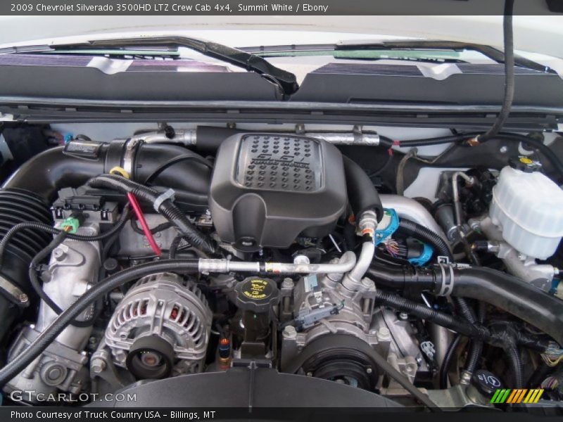  2009 Silverado 3500HD LTZ Crew Cab 4x4 Engine - 6.6 Liter OHV 32-Valve Duramax Turbo-Diesel V8