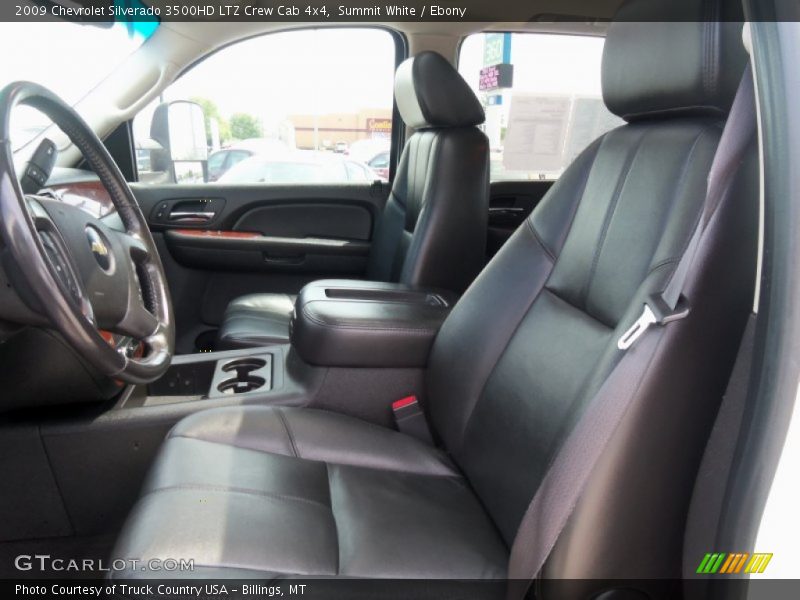  2009 Silverado 3500HD LTZ Crew Cab 4x4 Ebony Interior