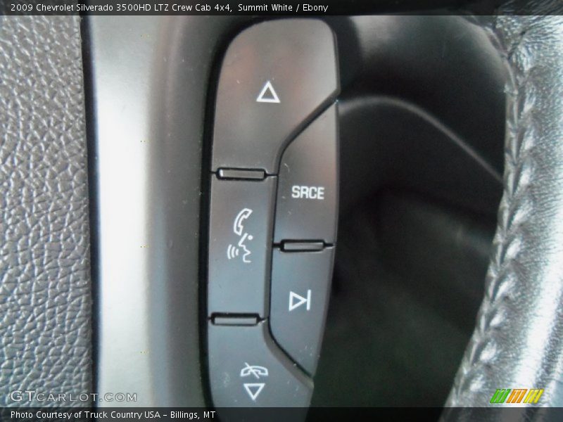 Controls of 2009 Silverado 3500HD LTZ Crew Cab 4x4