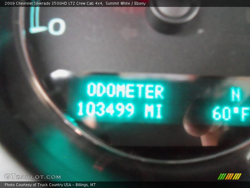 Summit White / Ebony 2009 Chevrolet Silverado 3500HD LTZ Crew Cab 4x4