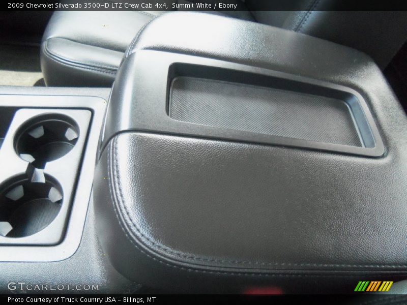 Summit White / Ebony 2009 Chevrolet Silverado 3500HD LTZ Crew Cab 4x4