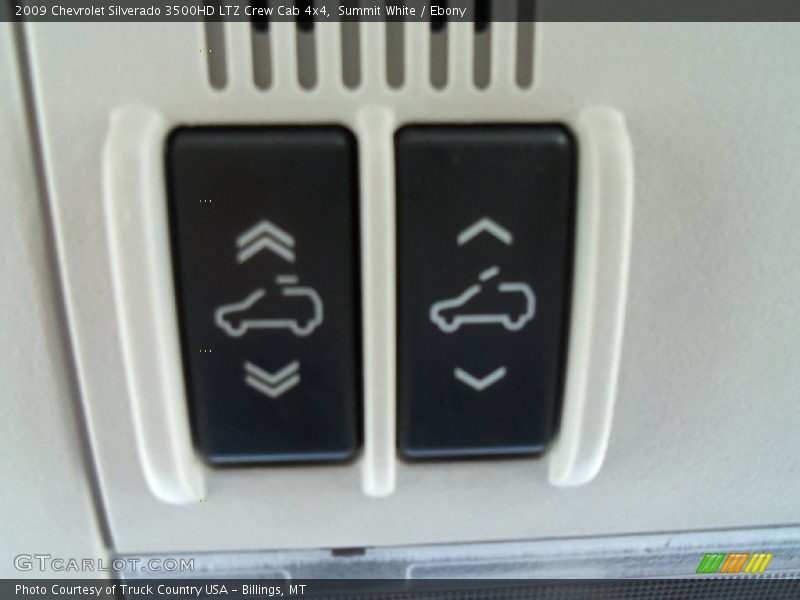 Summit White / Ebony 2009 Chevrolet Silverado 3500HD LTZ Crew Cab 4x4