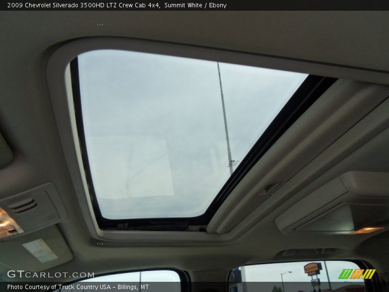 Summit White / Ebony 2009 Chevrolet Silverado 3500HD LTZ Crew Cab 4x4