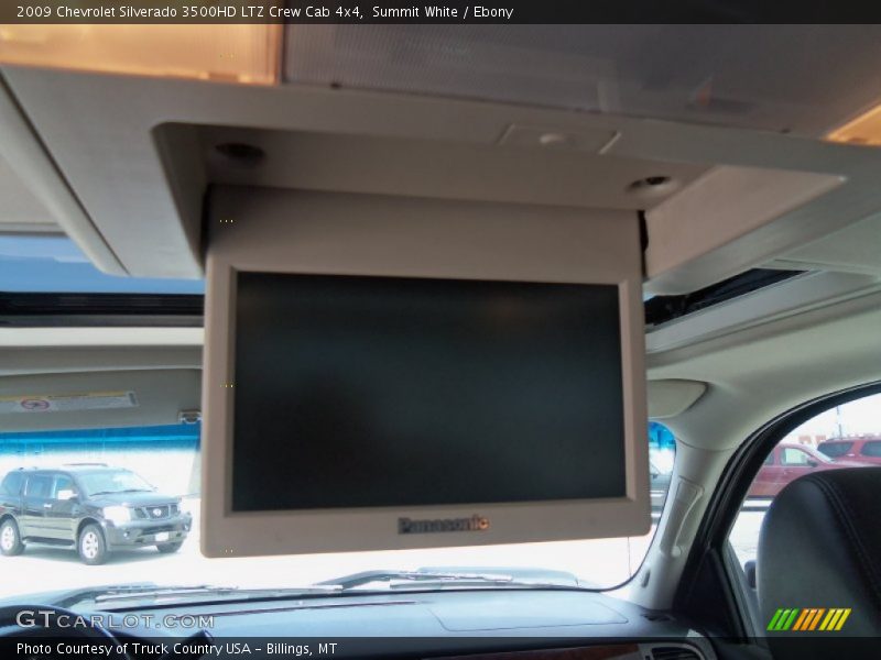 Summit White / Ebony 2009 Chevrolet Silverado 3500HD LTZ Crew Cab 4x4