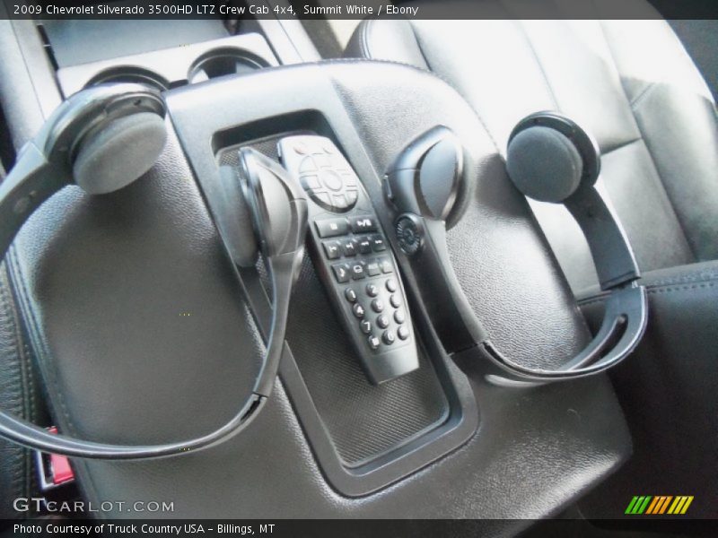 Summit White / Ebony 2009 Chevrolet Silverado 3500HD LTZ Crew Cab 4x4