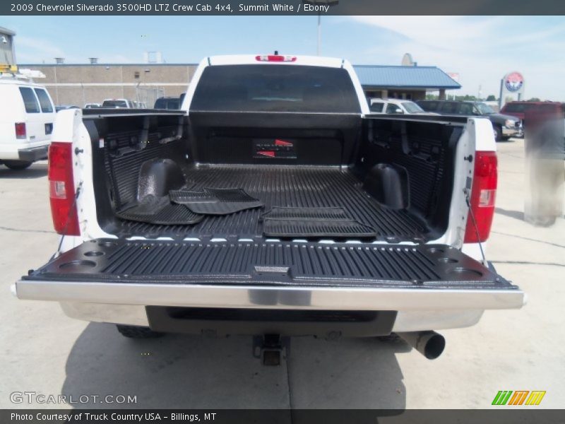 Summit White / Ebony 2009 Chevrolet Silverado 3500HD LTZ Crew Cab 4x4