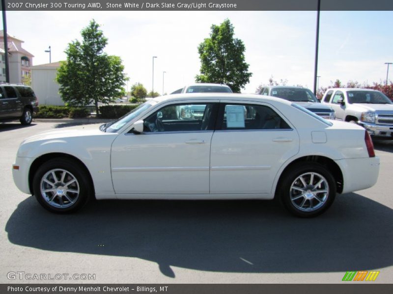 Stone White / Dark Slate Gray/Light Graystone 2007 Chrysler 300 Touring AWD
