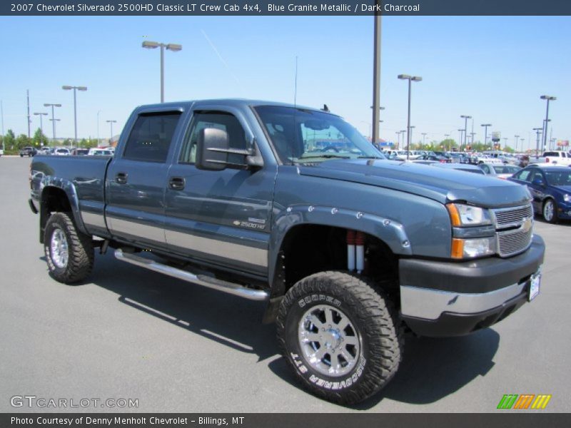 Blue Granite Metallic / Dark Charcoal 2007 Chevrolet Silverado 2500HD Classic LT Crew Cab 4x4