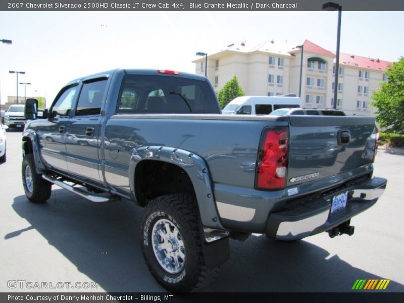 Blue Granite Metallic / Dark Charcoal 2007 Chevrolet Silverado 2500HD Classic LT Crew Cab 4x4