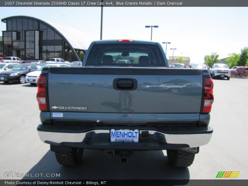 Blue Granite Metallic / Dark Charcoal 2007 Chevrolet Silverado 2500HD Classic LT Crew Cab 4x4