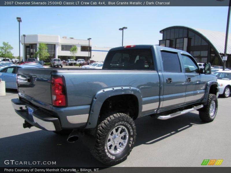 Blue Granite Metallic / Dark Charcoal 2007 Chevrolet Silverado 2500HD Classic LT Crew Cab 4x4