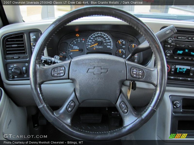 Blue Granite Metallic / Dark Charcoal 2007 Chevrolet Silverado 2500HD Classic LT Crew Cab 4x4