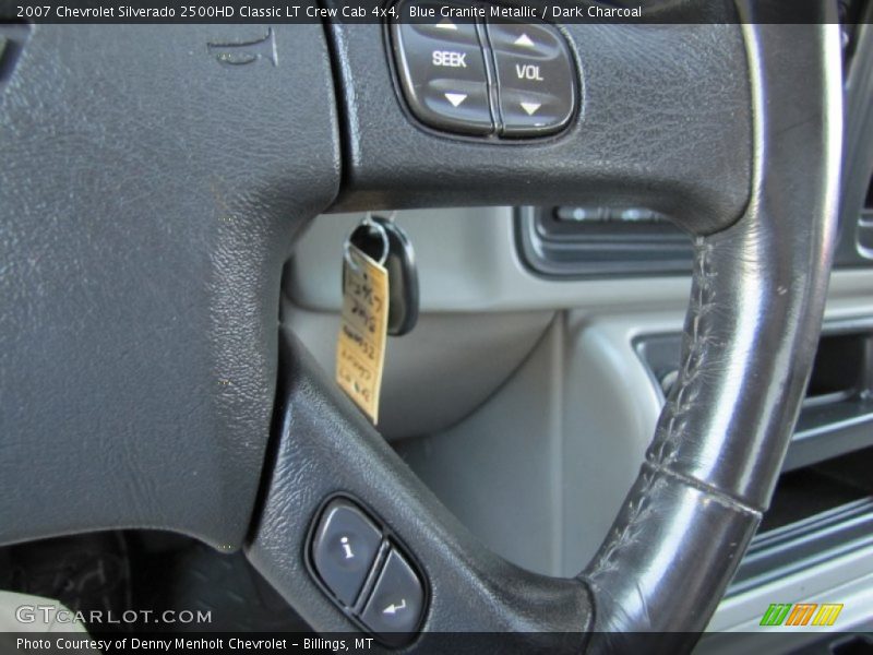 Blue Granite Metallic / Dark Charcoal 2007 Chevrolet Silverado 2500HD Classic LT Crew Cab 4x4