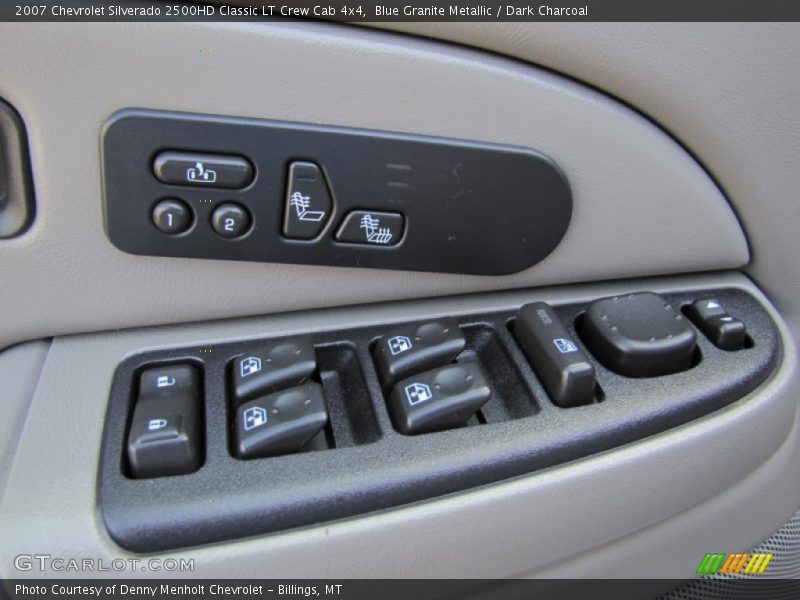 Blue Granite Metallic / Dark Charcoal 2007 Chevrolet Silverado 2500HD Classic LT Crew Cab 4x4