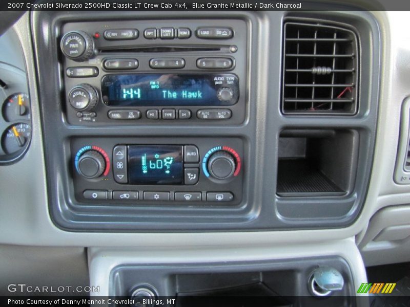 Blue Granite Metallic / Dark Charcoal 2007 Chevrolet Silverado 2500HD Classic LT Crew Cab 4x4