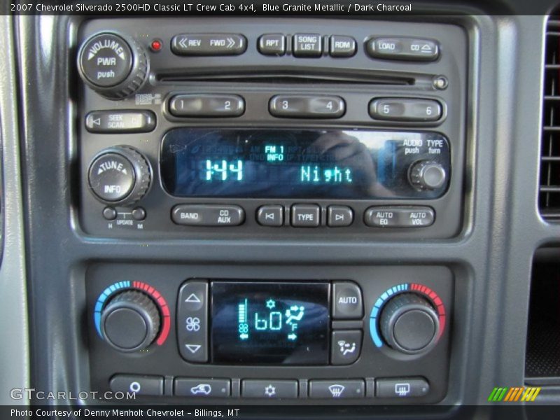 Blue Granite Metallic / Dark Charcoal 2007 Chevrolet Silverado 2500HD Classic LT Crew Cab 4x4