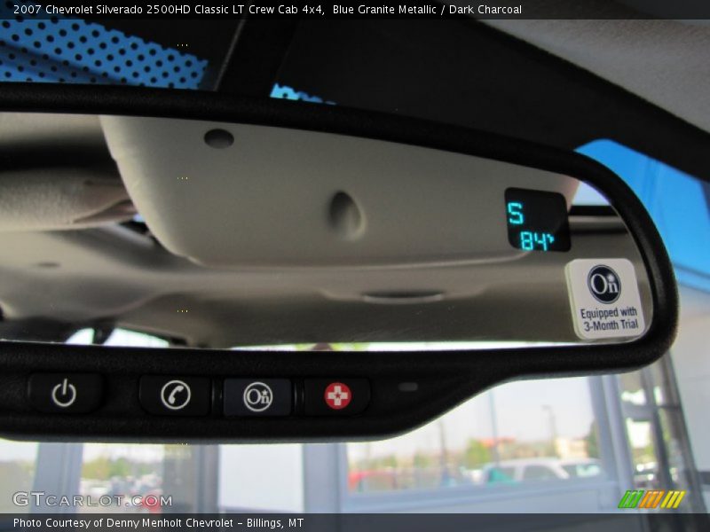 Blue Granite Metallic / Dark Charcoal 2007 Chevrolet Silverado 2500HD Classic LT Crew Cab 4x4