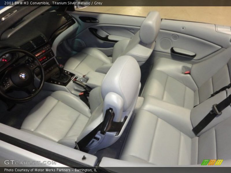  2001 M3 Convertible Grey Interior