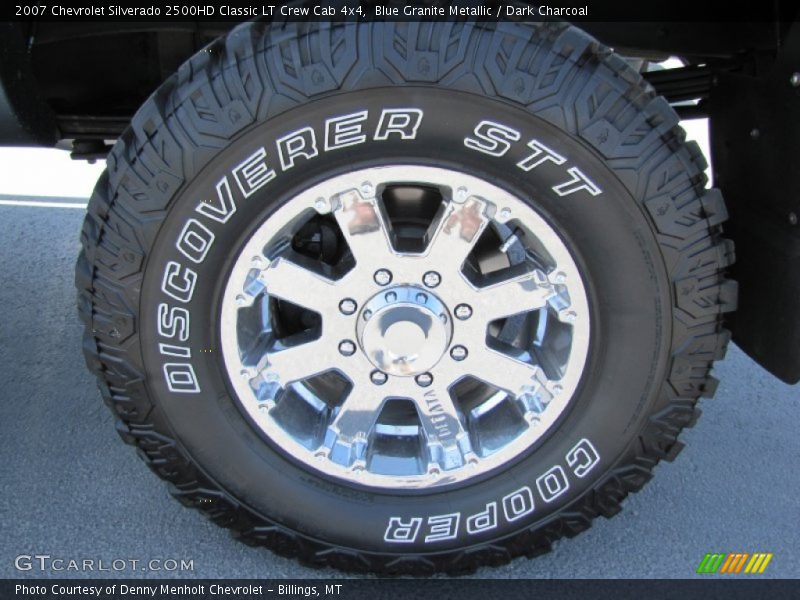 Blue Granite Metallic / Dark Charcoal 2007 Chevrolet Silverado 2500HD Classic LT Crew Cab 4x4