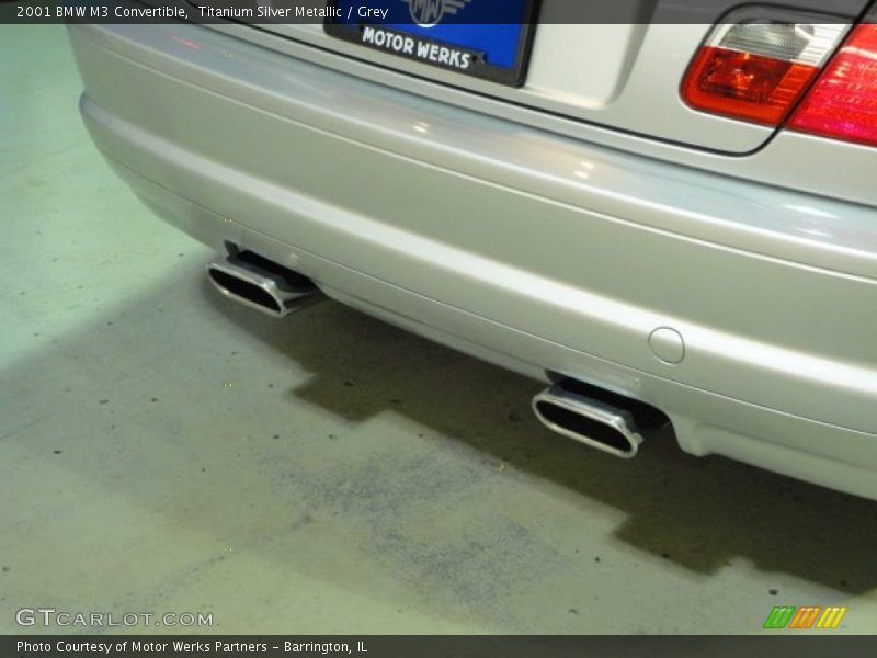 Titanium Silver Metallic / Grey 2001 BMW M3 Convertible