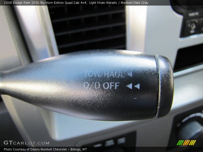 Light Khaki Metallic / Medium Slate Gray 2008 Dodge Ram 1500 Big Horn Edition Quad Cab 4x4