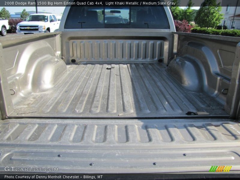 Light Khaki Metallic / Medium Slate Gray 2008 Dodge Ram 1500 Big Horn Edition Quad Cab 4x4