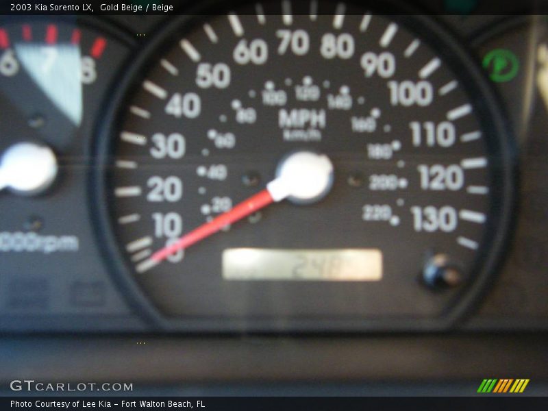 Gold Beige / Beige 2003 Kia Sorento LX