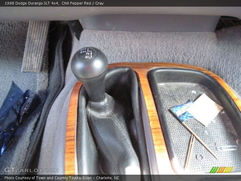 Chili Pepper Red / Gray 1998 Dodge Durango SLT 4x4
