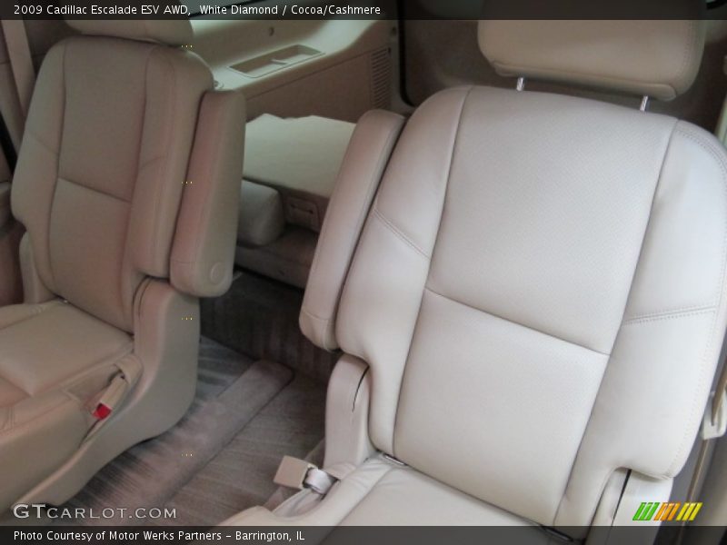 White Diamond / Cocoa/Cashmere 2009 Cadillac Escalade ESV AWD