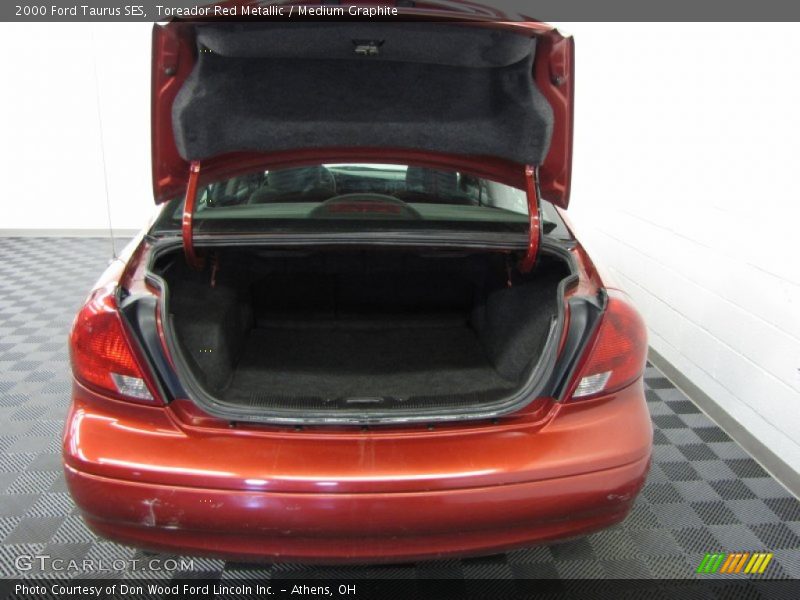 Toreador Red Metallic / Medium Graphite 2000 Ford Taurus SES