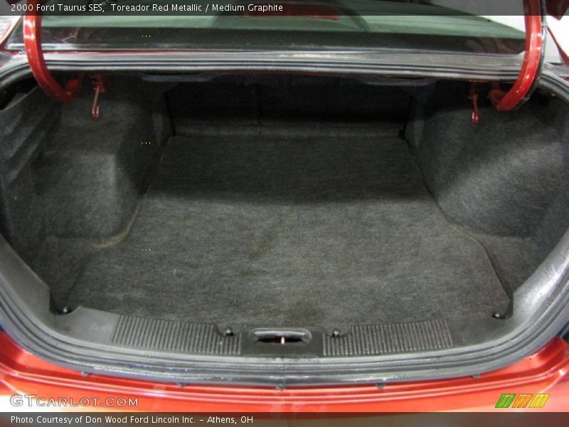 Toreador Red Metallic / Medium Graphite 2000 Ford Taurus SES