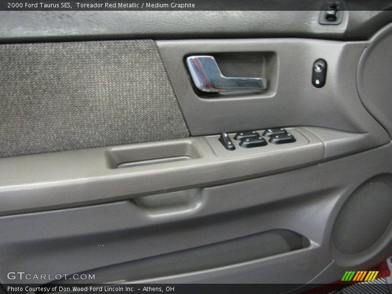 Toreador Red Metallic / Medium Graphite 2000 Ford Taurus SES