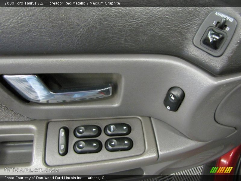 Toreador Red Metallic / Medium Graphite 2000 Ford Taurus SES