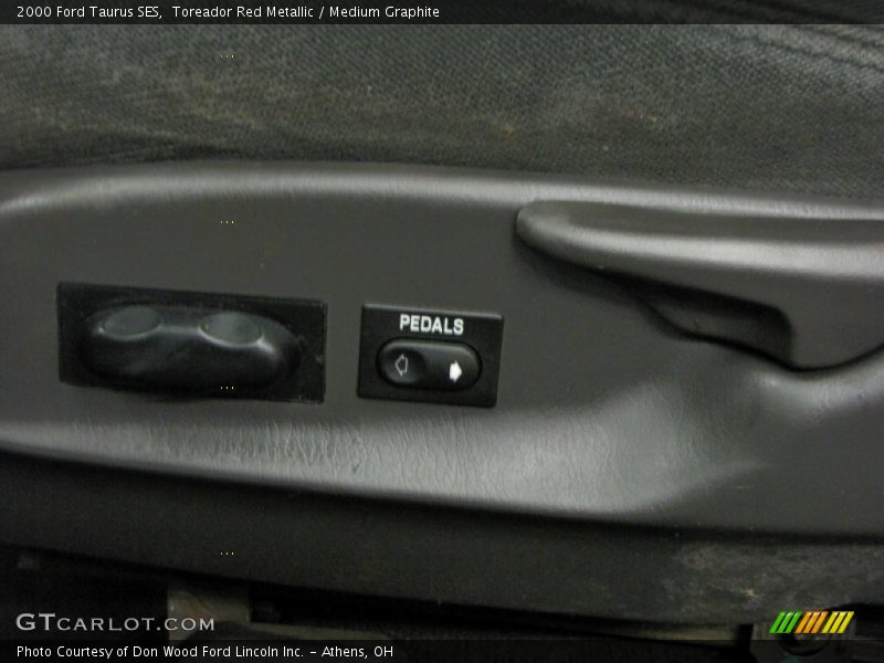 Toreador Red Metallic / Medium Graphite 2000 Ford Taurus SES
