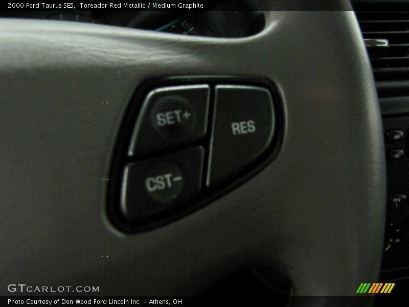 Toreador Red Metallic / Medium Graphite 2000 Ford Taurus SES