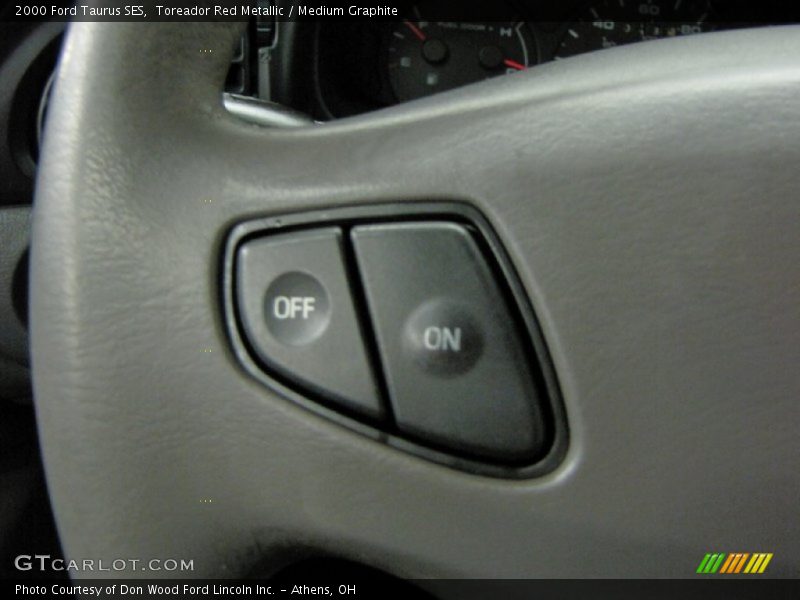 Toreador Red Metallic / Medium Graphite 2000 Ford Taurus SES
