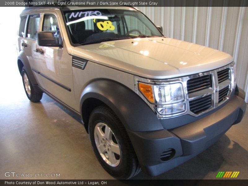 Light Graystone Pearl / Dark Slate Gray/Light Slate Gray 2008 Dodge Nitro SXT 4x4