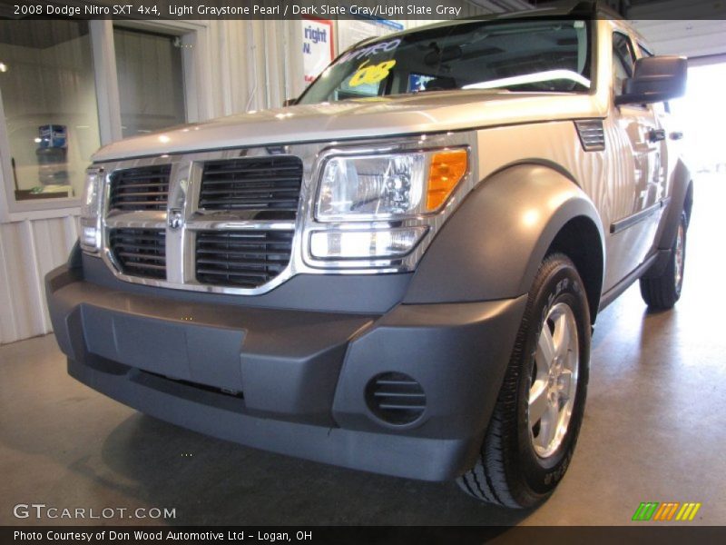 Light Graystone Pearl / Dark Slate Gray/Light Slate Gray 2008 Dodge Nitro SXT 4x4