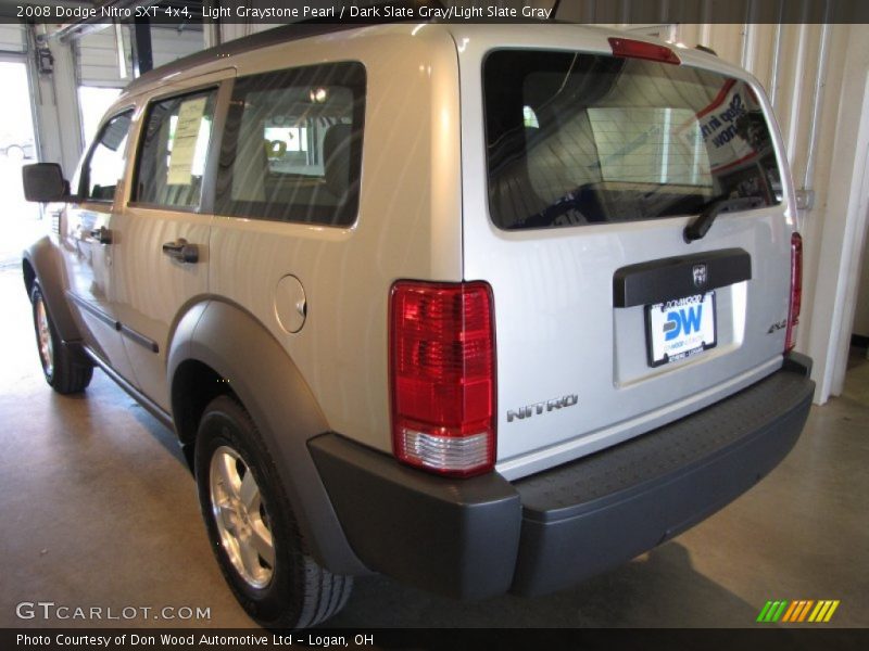 Light Graystone Pearl / Dark Slate Gray/Light Slate Gray 2008 Dodge Nitro SXT 4x4