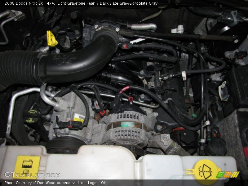Light Graystone Pearl / Dark Slate Gray/Light Slate Gray 2008 Dodge Nitro SXT 4x4