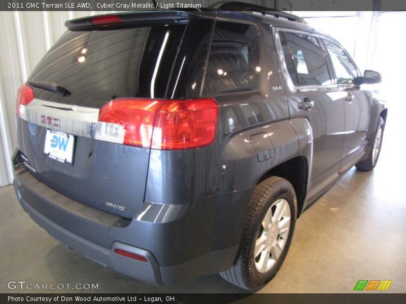 Cyber Gray Metallic / Light Titanium 2011 GMC Terrain SLE AWD