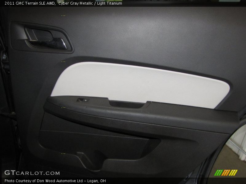 Cyber Gray Metallic / Light Titanium 2011 GMC Terrain SLE AWD