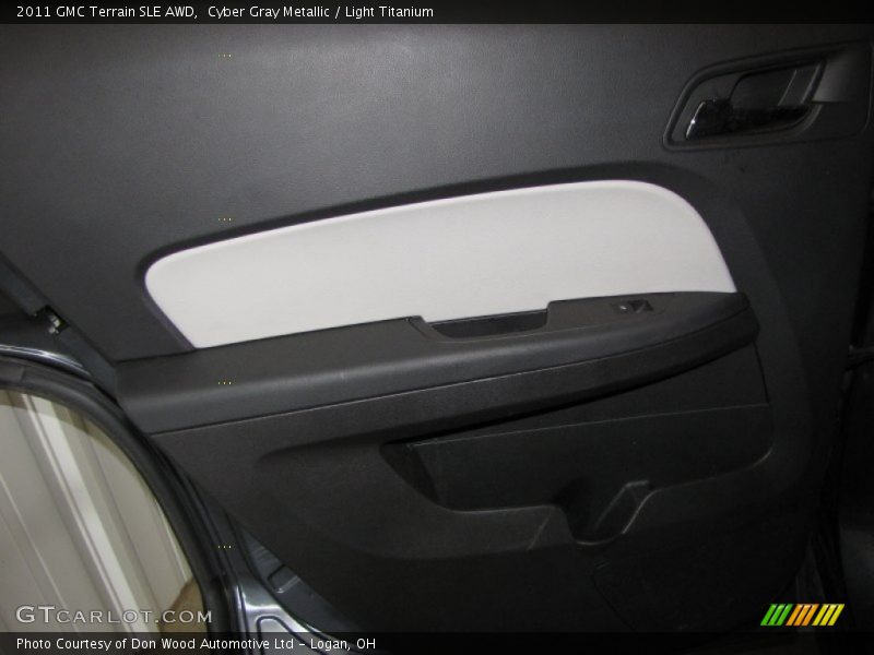 Cyber Gray Metallic / Light Titanium 2011 GMC Terrain SLE AWD