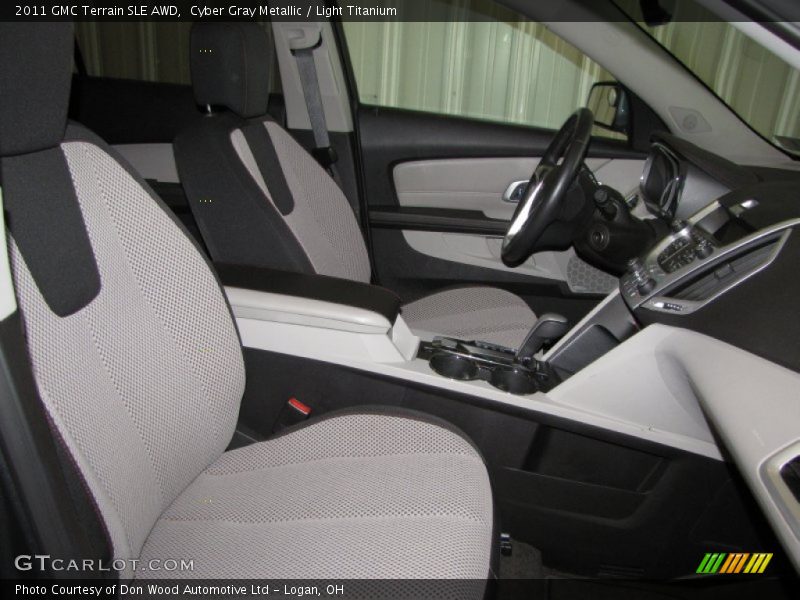 Cyber Gray Metallic / Light Titanium 2011 GMC Terrain SLE AWD