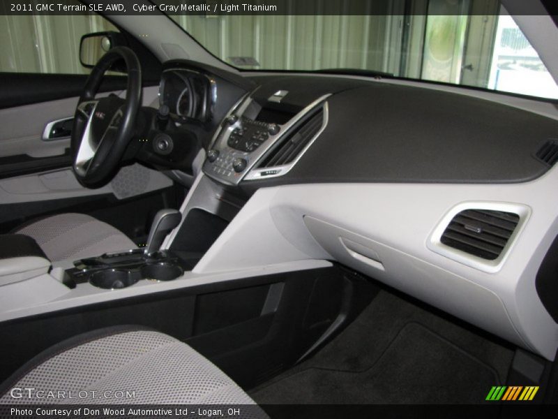 Cyber Gray Metallic / Light Titanium 2011 GMC Terrain SLE AWD